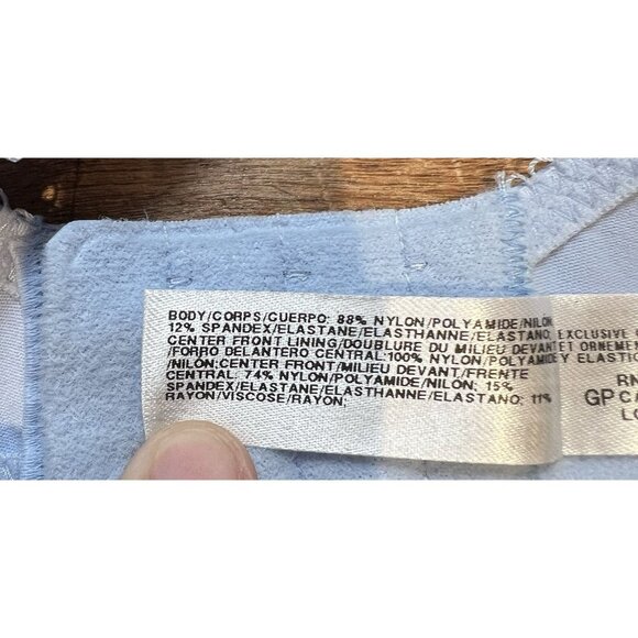 Wacoal Women Soft Embrace Underwire Bra 851211 36B Chambray Blue NWT - Picture 4 of 8